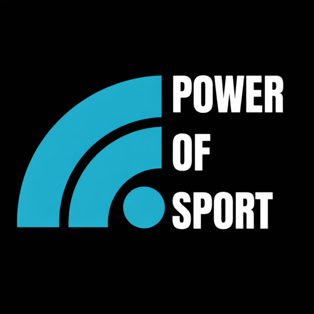 Power of Sport Logo Black Background